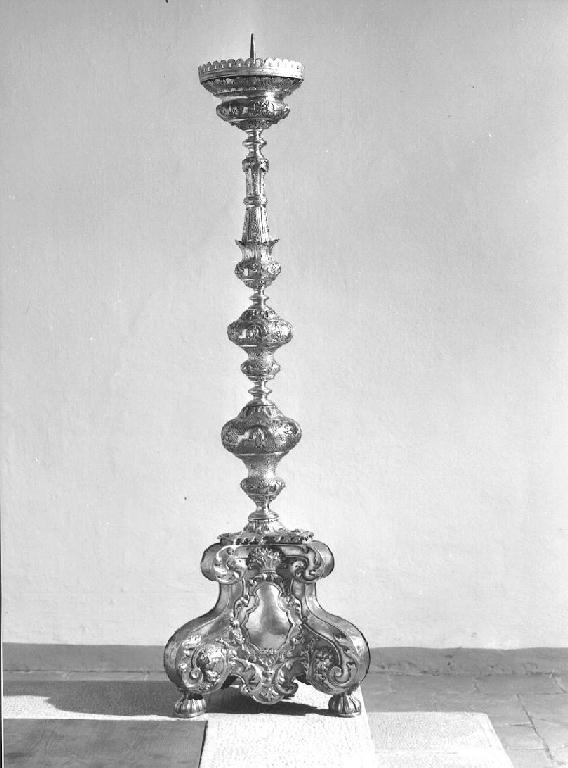 candeliere - manifattura lombardo-emiliana (sec. XVIII)