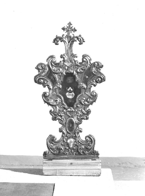 reliquiario - manifattura lombardo-emiliana (seconda metà sec. XVIII)