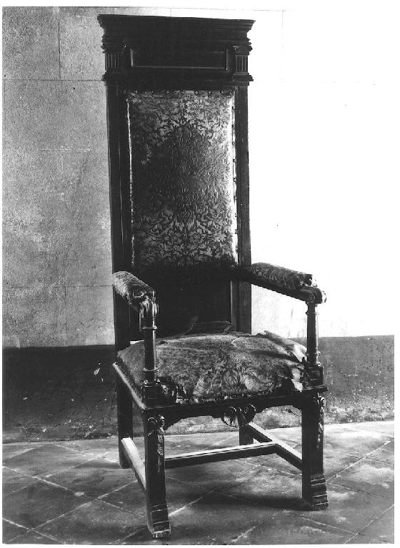 sedia - manifattura lombardo-emiliana (fine/inizio secc. XIX/ XX)