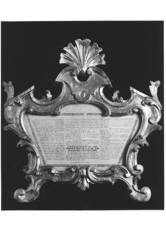 cartagloria - manifattura lombardo-emiliana (seconda metà sec. XVIII)