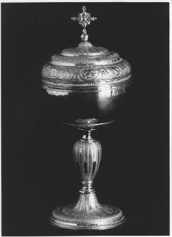 pisside - manifattura piacentina (sec. XX)