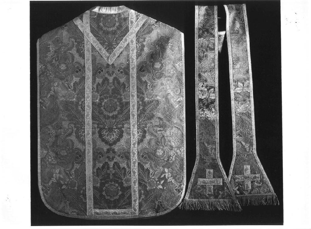 paramento liturgico - manifattura emiliana (fine sec. XVIII)