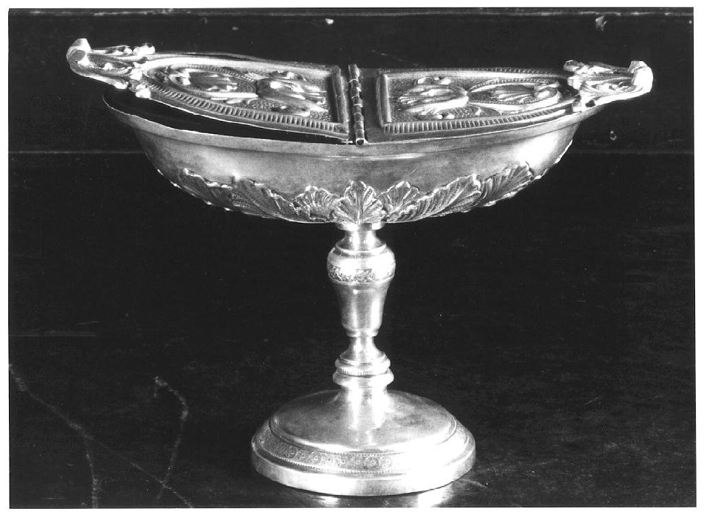 navicella portaincenso - manifattura emiliana (seconda metà sec. XIX)