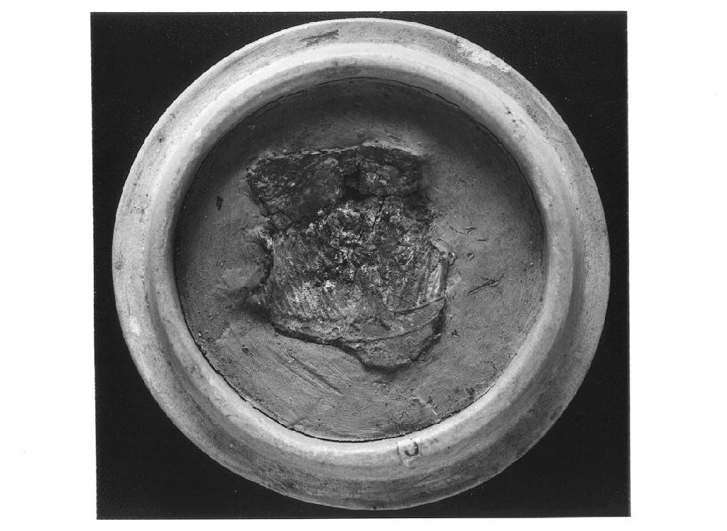 ampolla, frammento - ambito longobardo (seconda metà sec. VI)