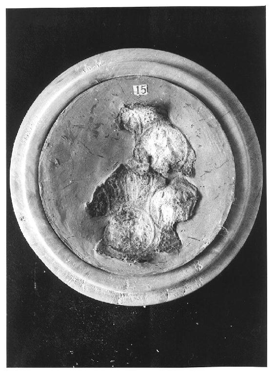 ampolla, frammento - ambito longobardo (seconda metà sec. VI)