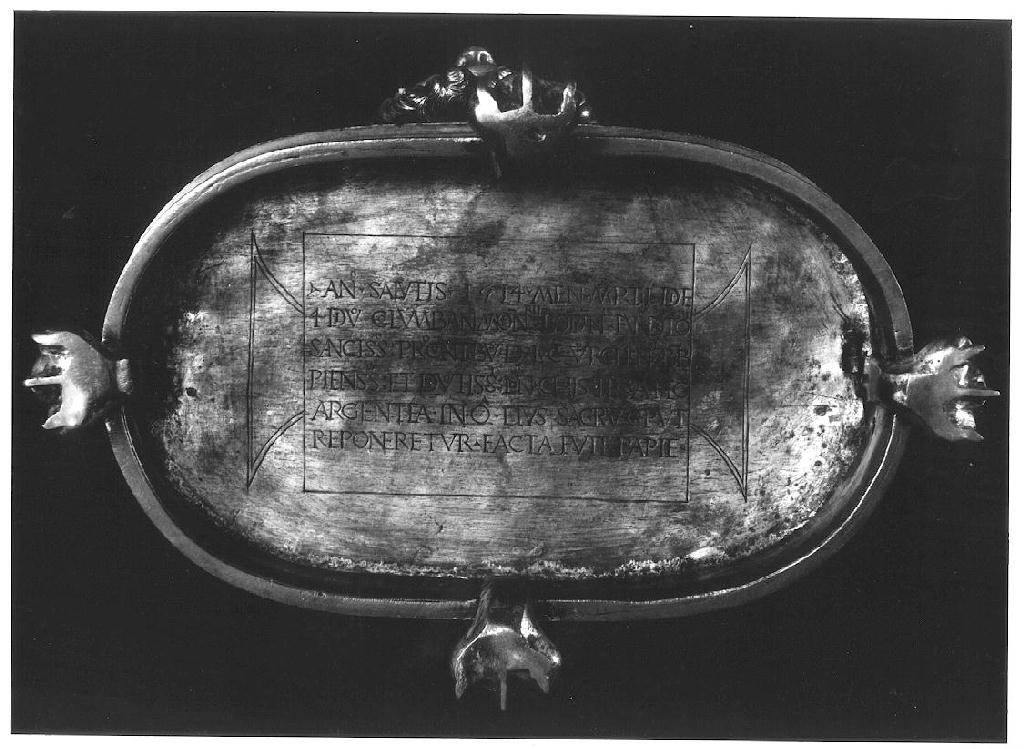 reliquiario - a busto - ambito pavese (sec. XVI)