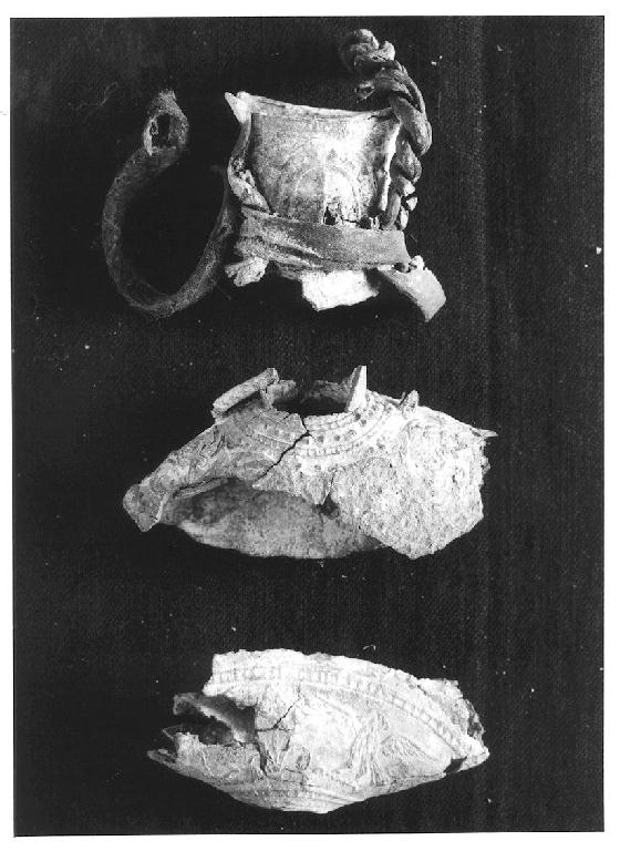 ampolla - ambito siriaco-palestinese (secc. VI/ VII, secc. VII/ VIII)