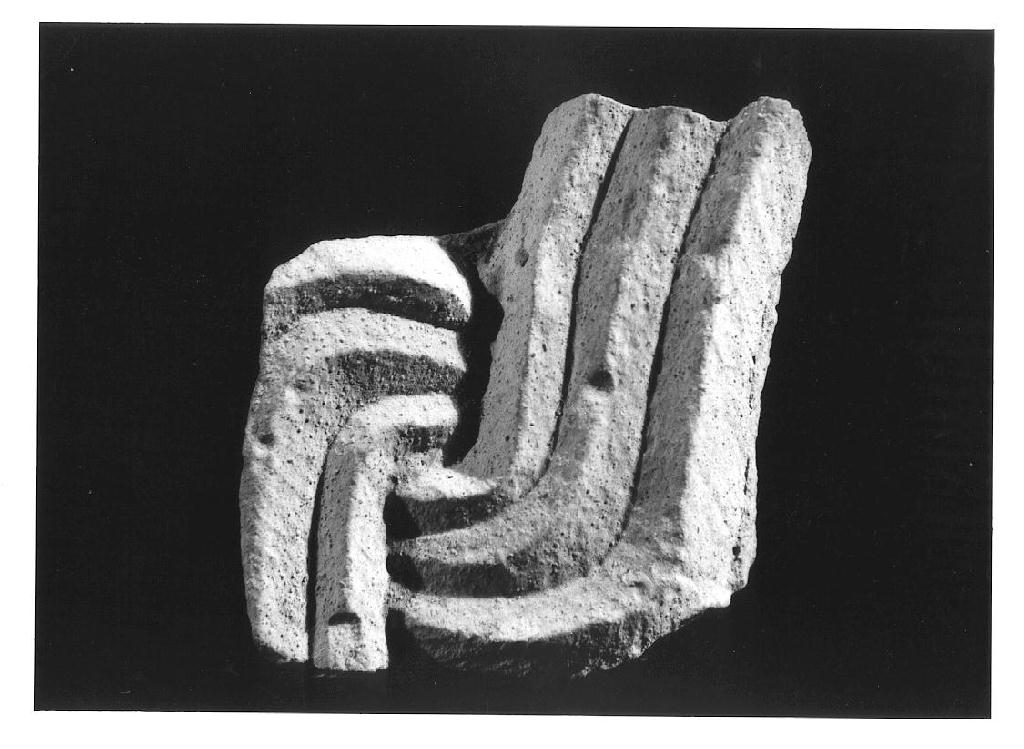 pluteo, frammento - ambito lombardo (sec. IX)