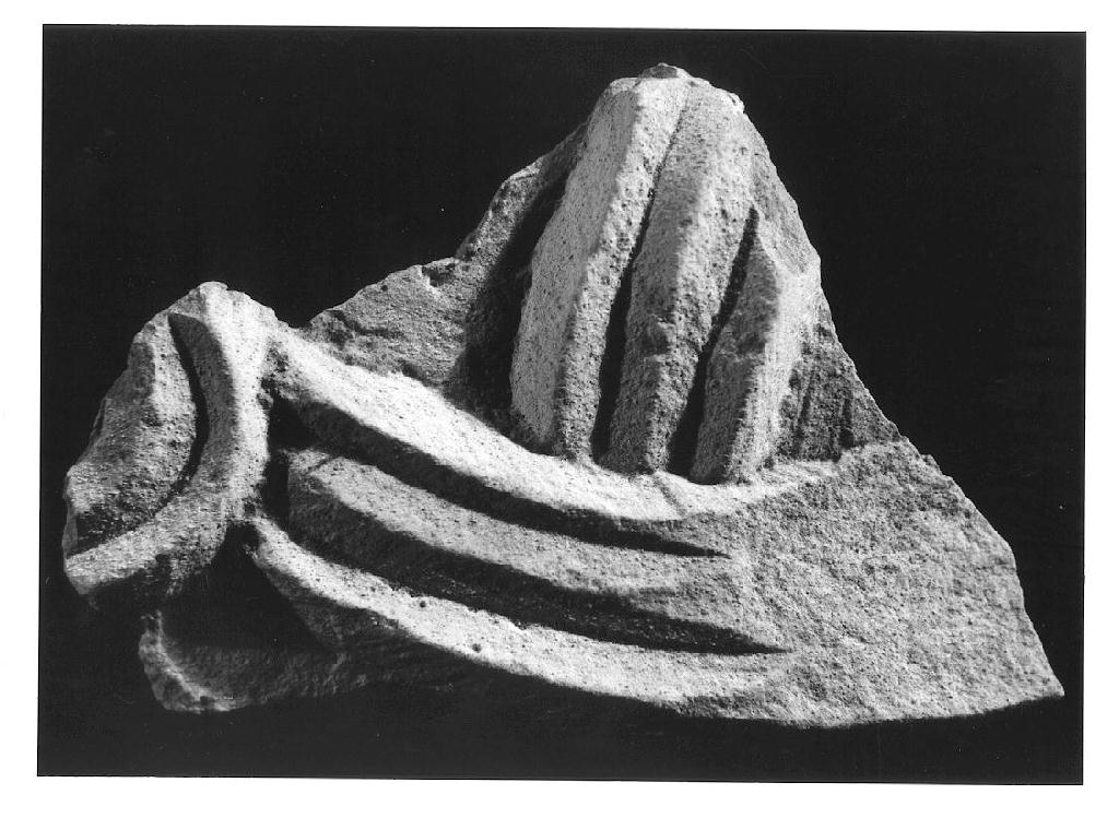 pluteo, frammento - ambito lombardo (sec. IX)