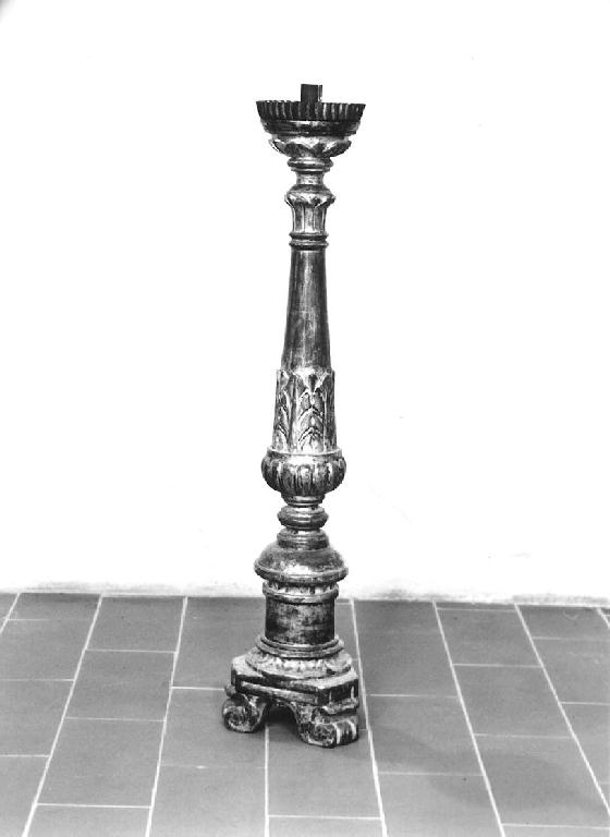 candeliere, serie - manifattura parmense (seconda metà sec. XVIII)