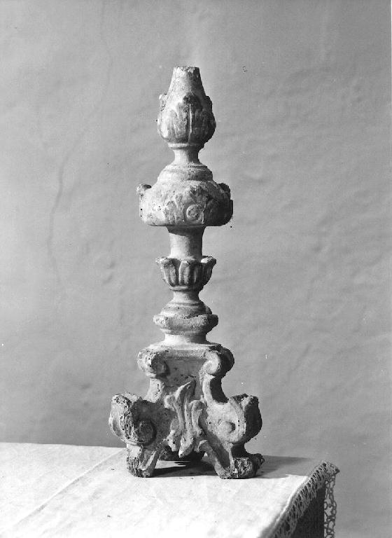 candeliere - manifattura parmense (seconda metà sec. XVIII)