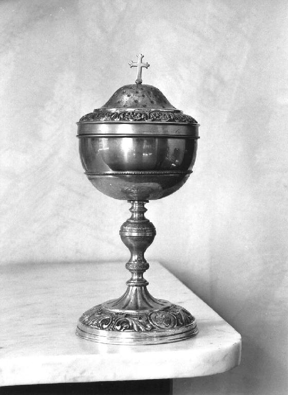 pisside - manifattura parmense (ultimo quarto sec. XVIII)