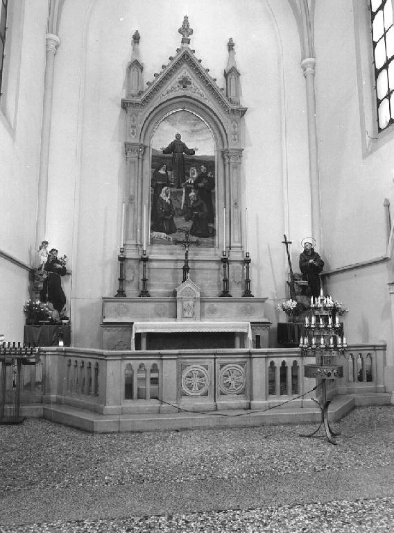 altare - ambito piacentino (ultimo quarto sec. XIX)