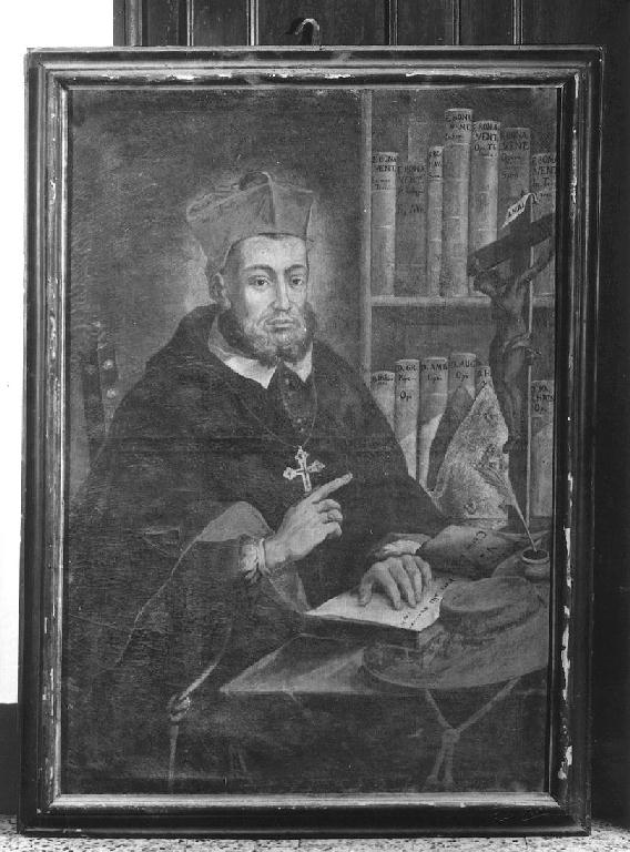 ritratto di vescovo (dipinto) - ambito emiliano (sec. XVIII)