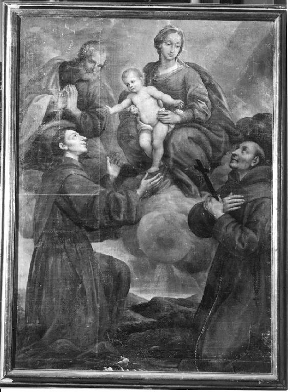 la Vergine e i santi (dipinto) - ambito emiliano (metà sec. XVIII)
