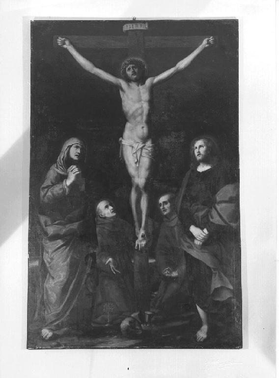 Crocifissione di Cristo (dipinto) - ambito emiliano (seconda metà sec. XVII)
