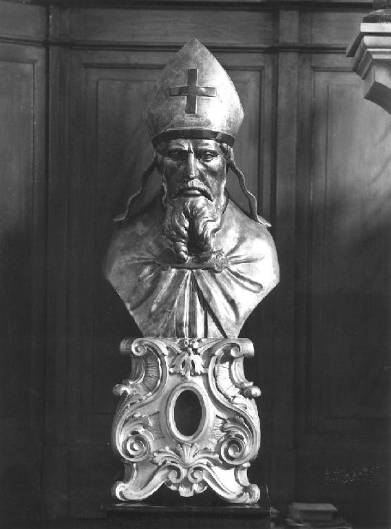 reliquiario - a busto, serie - ambito piacentino (sec. XIX)