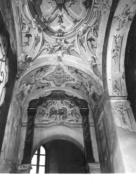 quadratura architettonica (decorazione pittorica, complesso decorativo) - ambito piacentino (sec. XVIII)