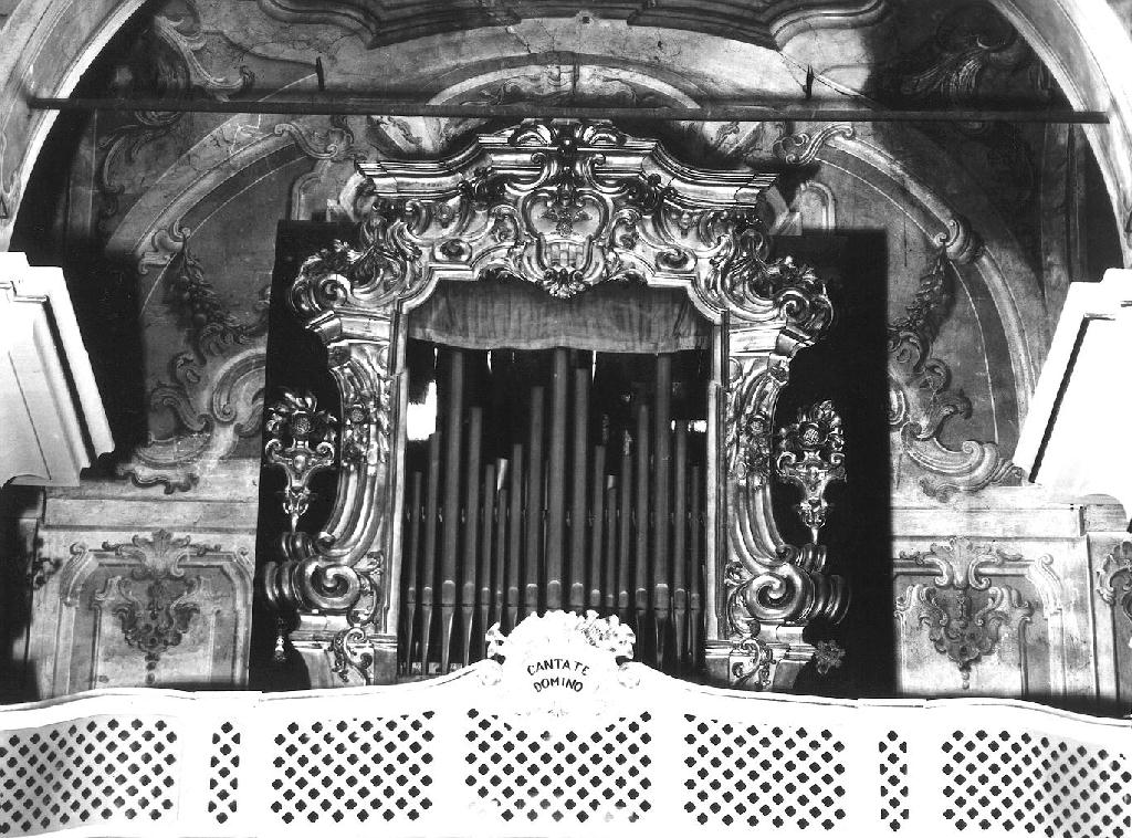 cassa d'organo - ambito lombardo (prima metà sec. XVIII)