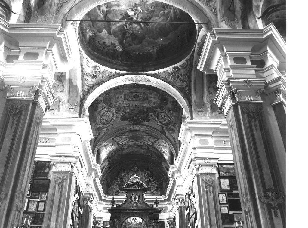 quadratura architettonica (decorazione pittorica, complesso decorativo) - ambito piacentino (terzo quarto sec. XVIII)