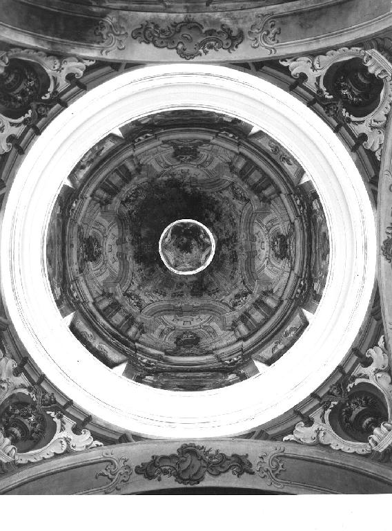 quadratura architettonica (decorazione pittorica, complesso decorativo) - ambito piacentino (terzo quarto sec. XVIII)