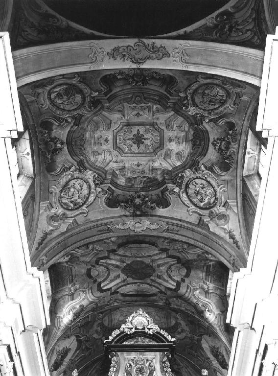 quadratura architettonica (decorazione pittorica) - ambito piacentino (terzo quarto sec. XVIII)