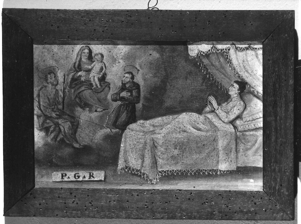 ex voto dipinto - ambito piacentino (sec. XVIII)