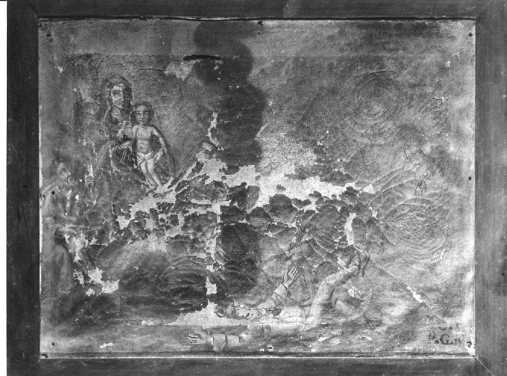 ex voto dipinto - ambito piacentino (prima metà sec. XVIII)