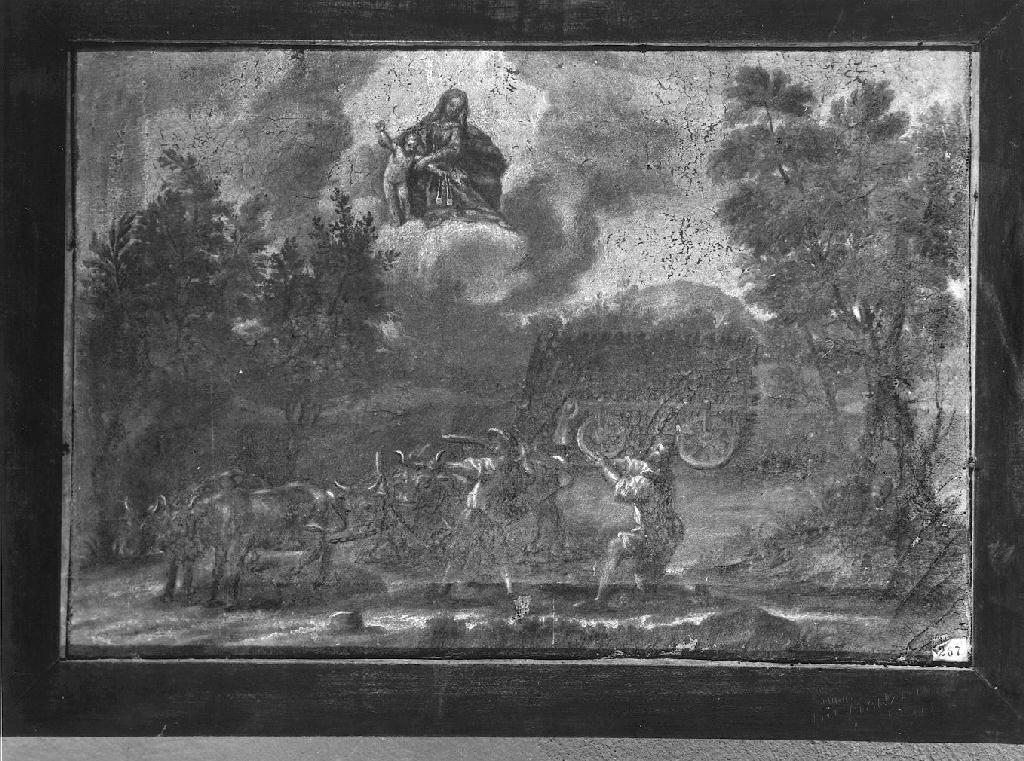 ex voto dipinto - ambito piacentino (seconda metà sec. XVIII)