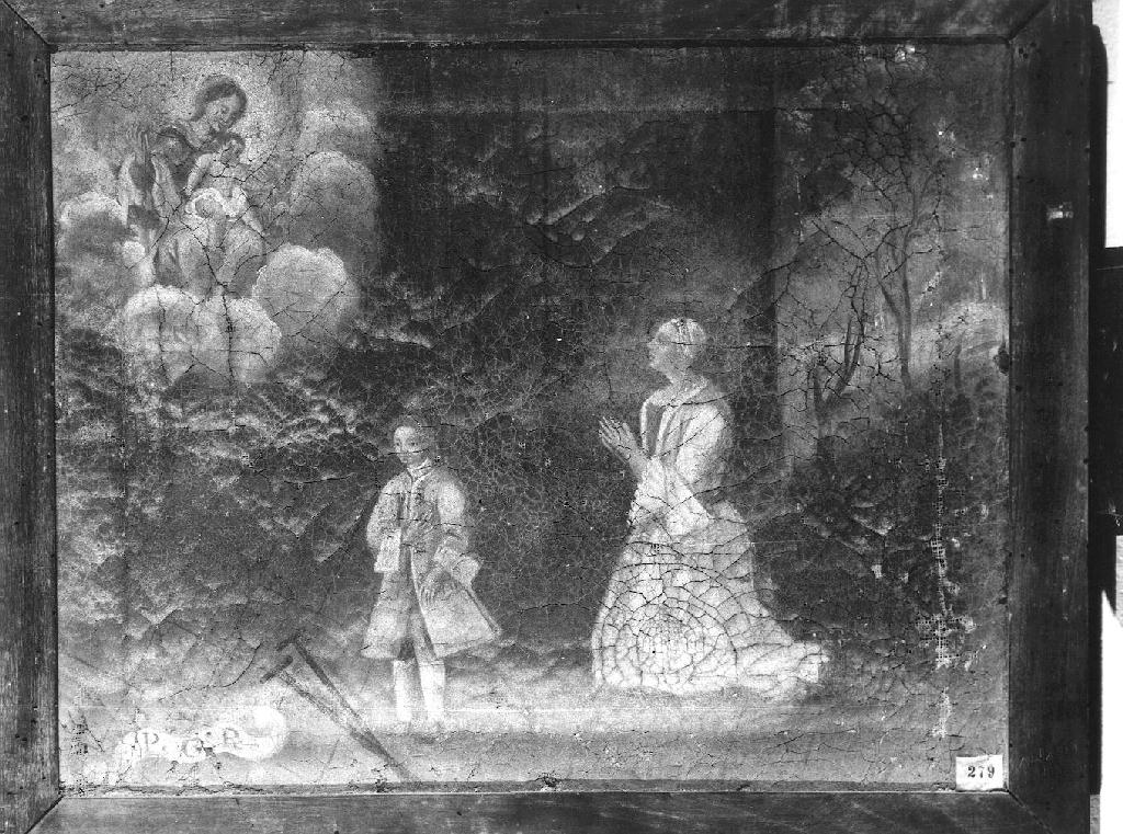 ex voto dipinto - ambito piacentino (seconda metà sec. XVIII)