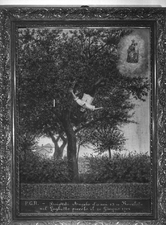 ex voto dipinto - ambito piacentino (sec. XX)