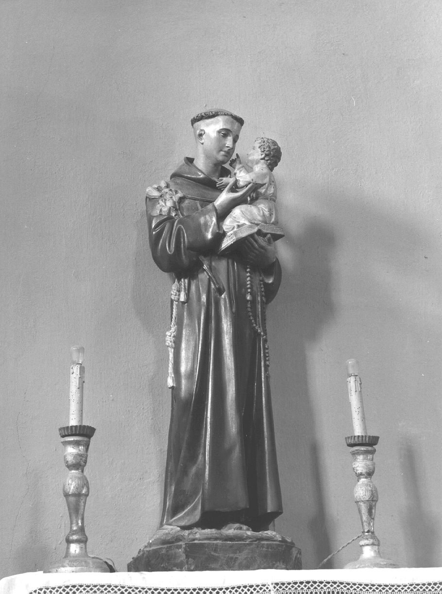 Sant'Antonio da Padova (statua) - ambito emiliano (sec. XX)