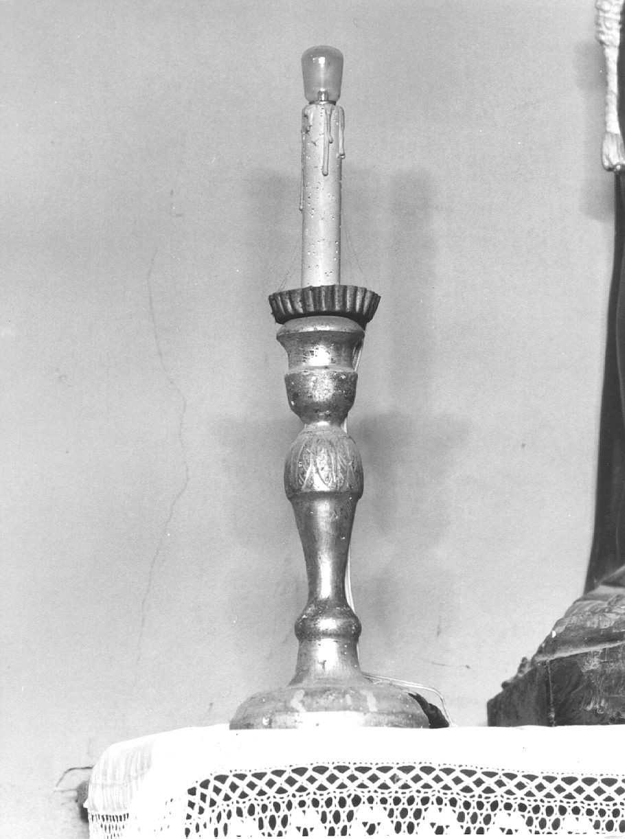 candeliere, serie - ambito piacentino (primo quarto sec. XIX)