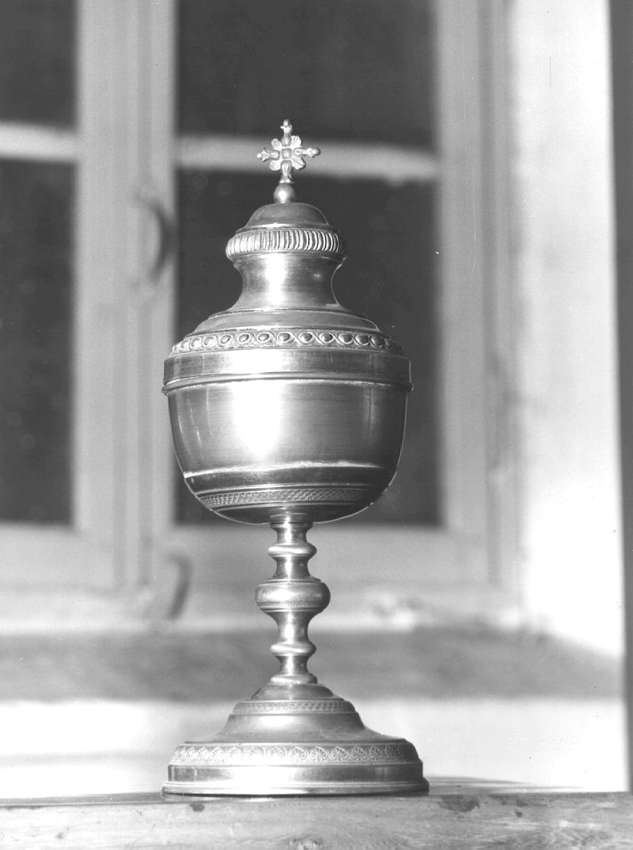 pisside - ambito piacentino (sec. XIX)