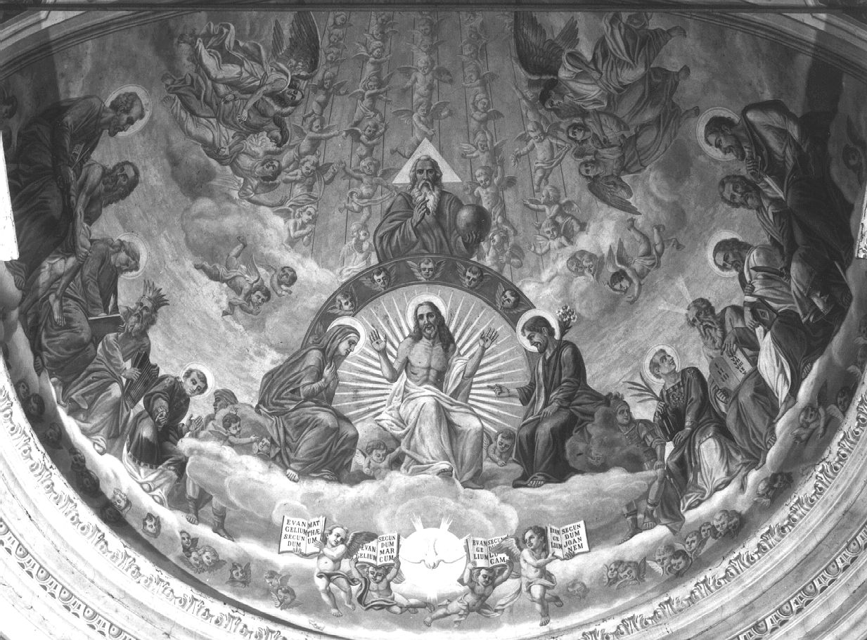 Trinità (dipinto) di Botti Giovanni (sec. XX)