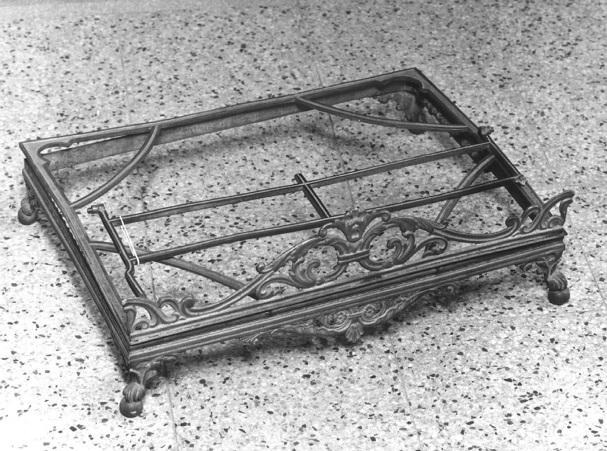 leggio - ambito piacentino (secc. XIX/ XX)