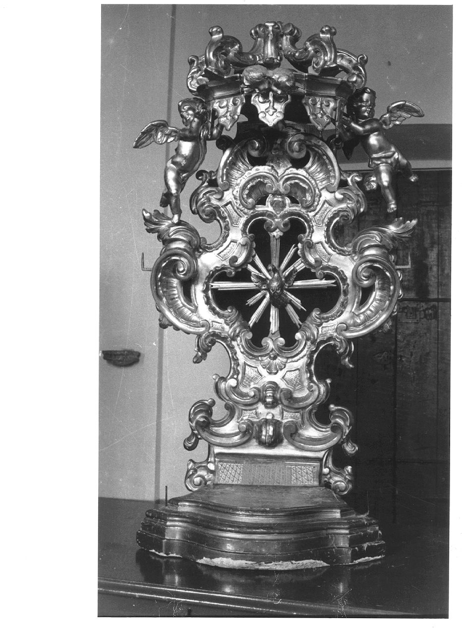 tronetto per esposizione eucaristica - ambito piacentino (terzo quarto sec. XVIII)