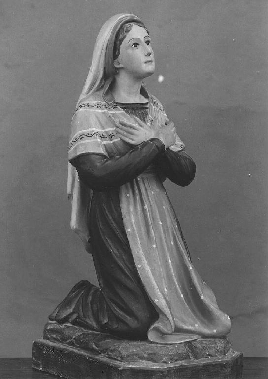 Bernadette (statua) - produzione gardenese (secondo quarto sec. XX)