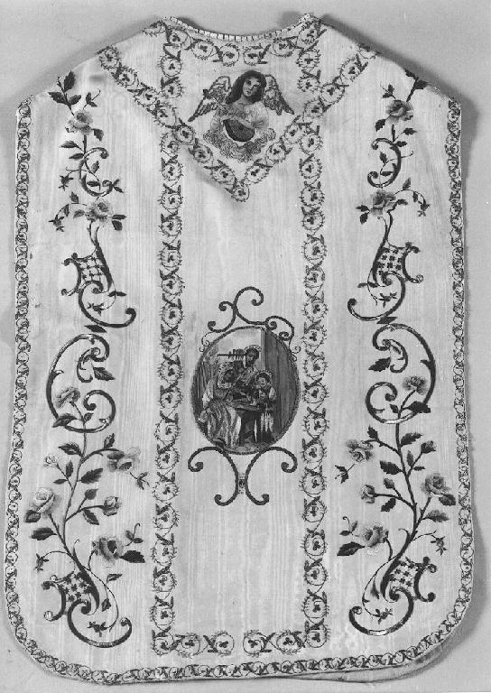 paramento liturgico, insieme - manifattura Italia settentrionale (prima metà sec. XX)