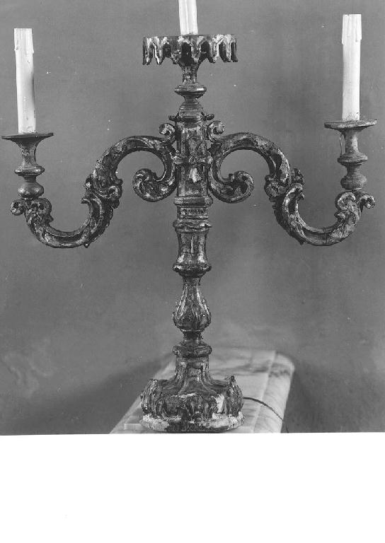 candeliere, serie - ambito emiliano-lombardo (sec. XVIII)