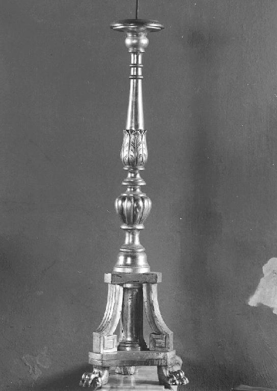 candeliere, serie - ambito piacentino (seconda metà sec. XIX)