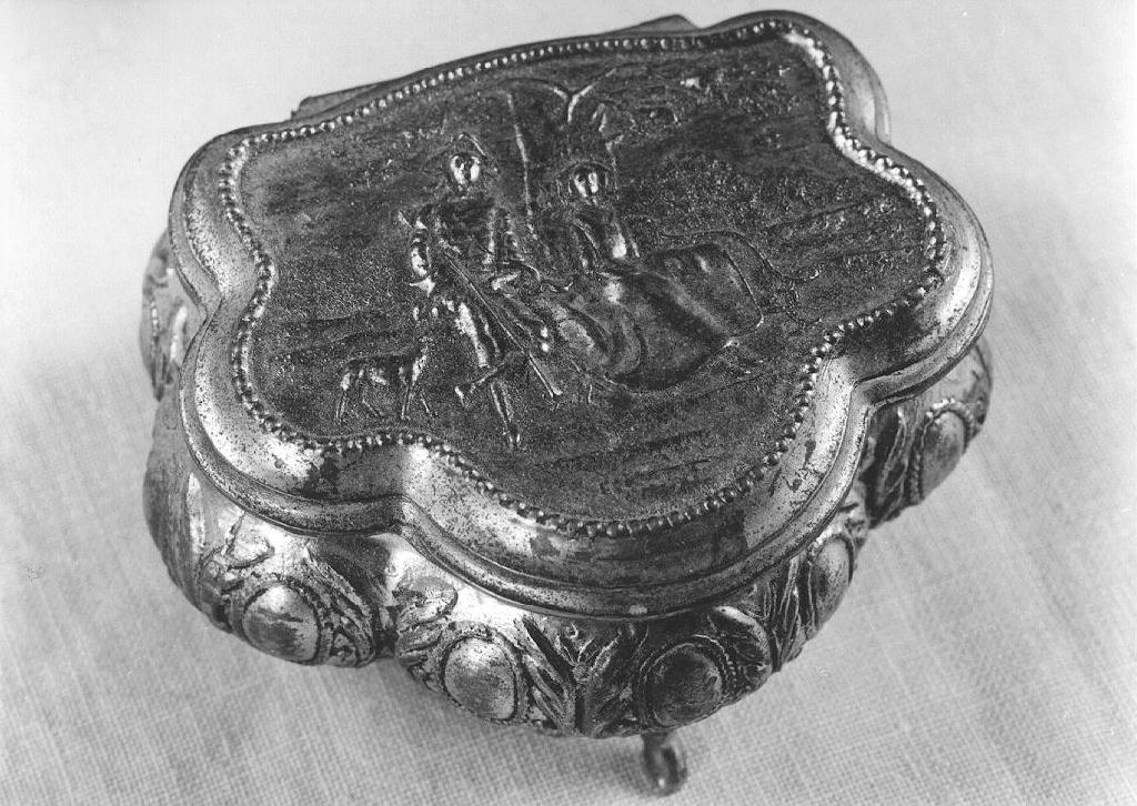 scrigno - ambito Italia settentrionale (prima metà sec. XX)