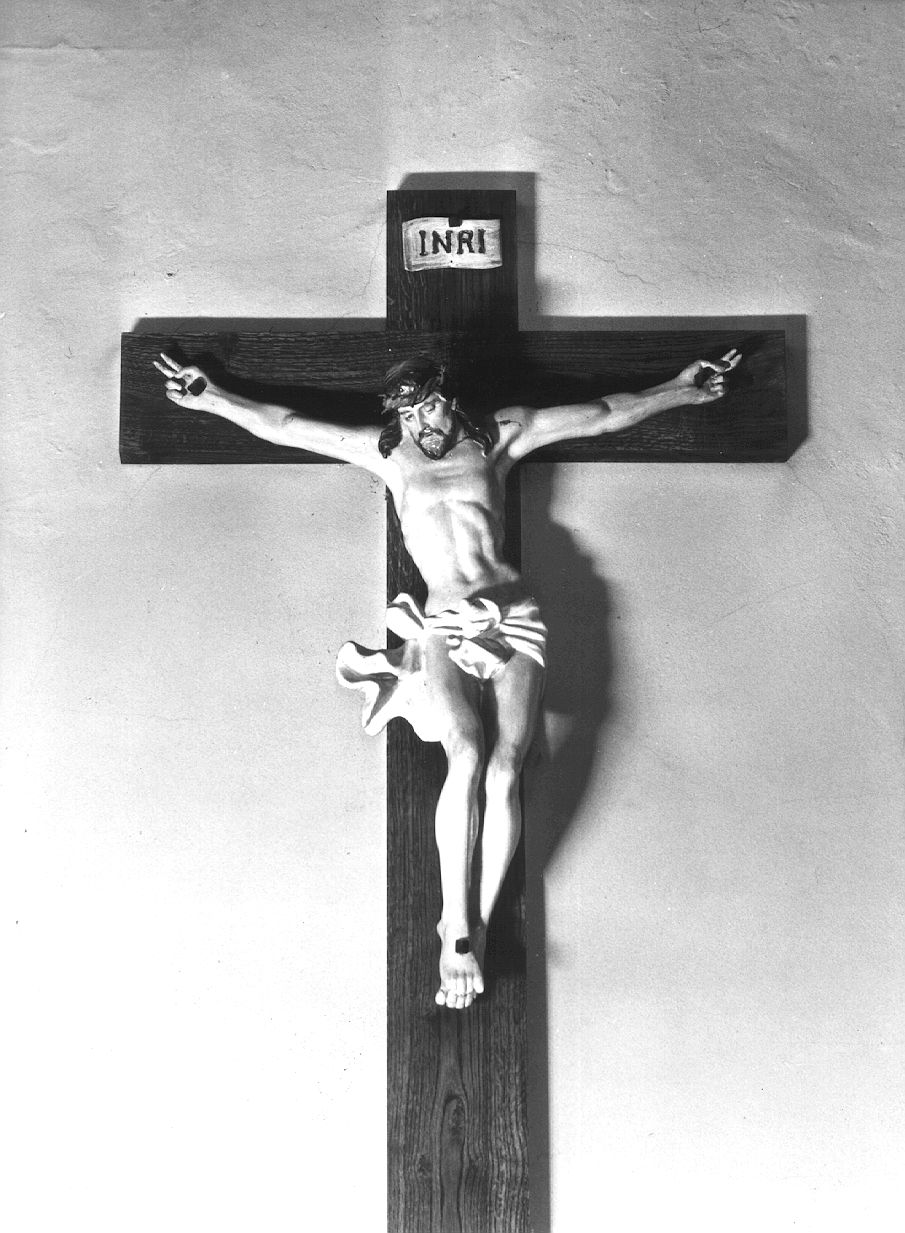 crocifisso - ambito piacentino (seconda metà sec. XVIII)