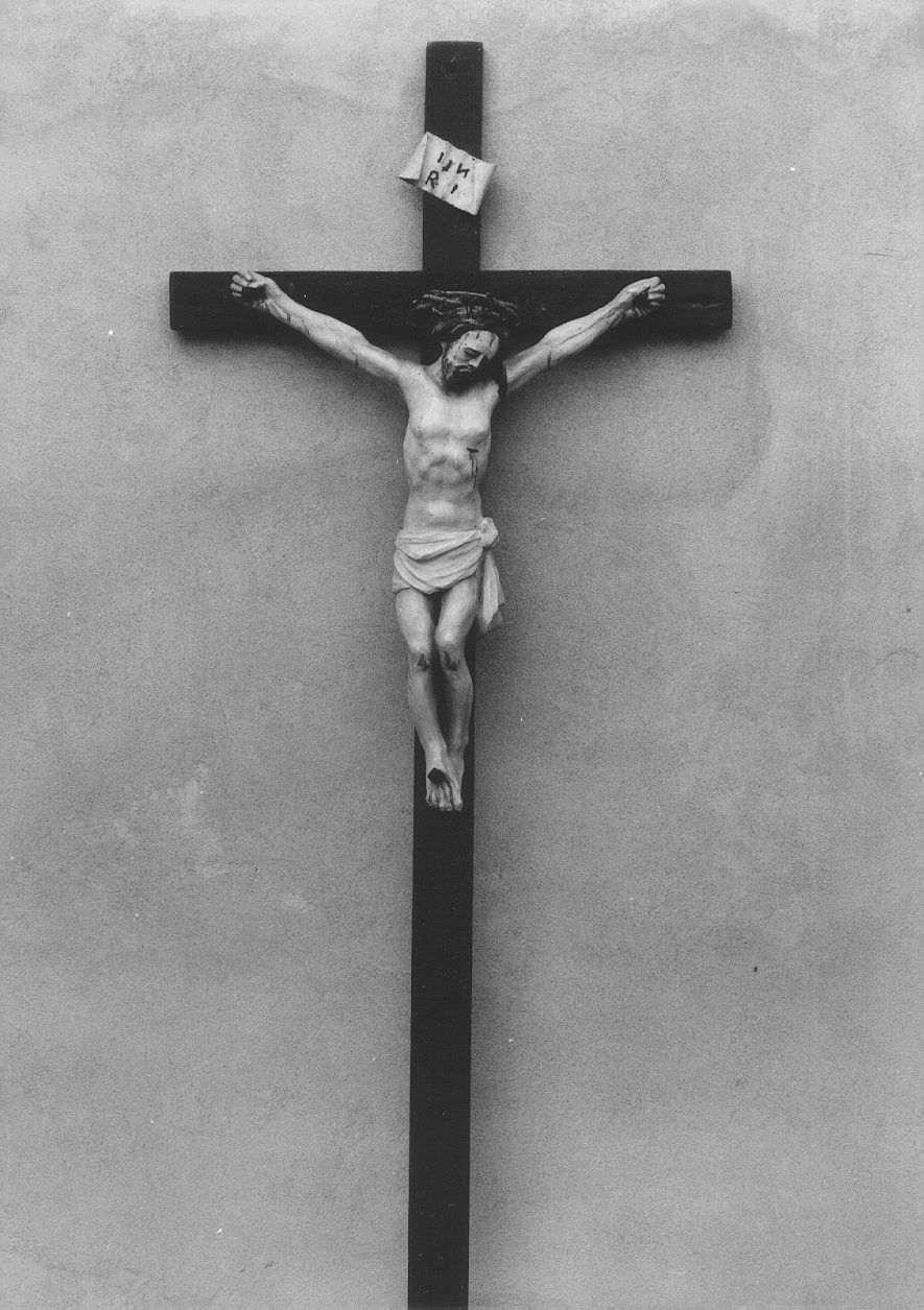 crocifisso - ambito piacentino (sec. XIX)