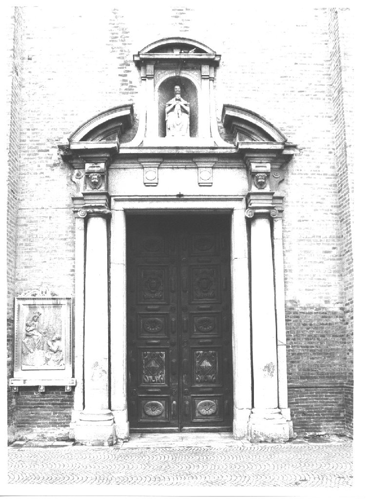 portale, elemento d'insieme - ambito piacentino (primo quarto sec. XVII)