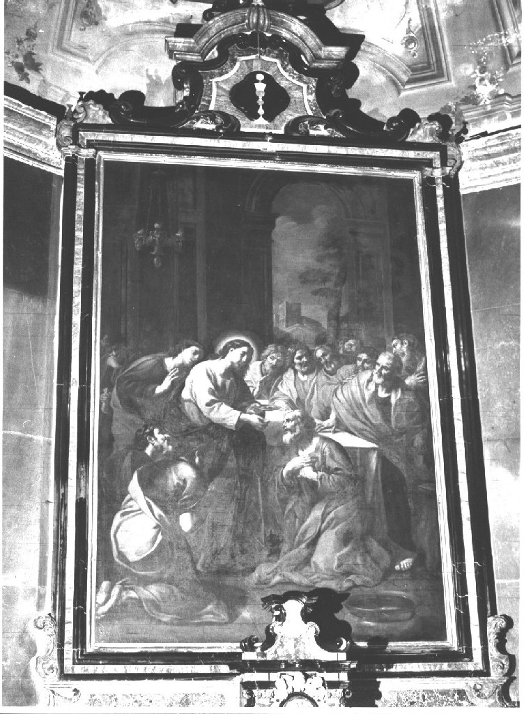 Comunione degli Apostoli (dipinto) di De Longe Robert detto Fiammingo (sec. XVII)