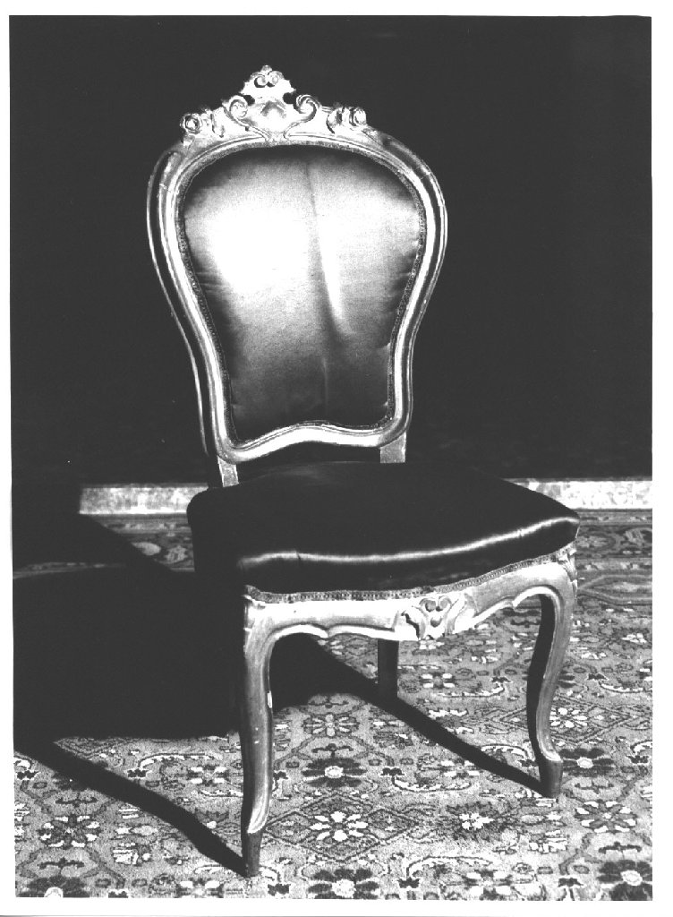 poltroncina, serie - ambito parmense-piacentino (ultimo quarto sec. XVIII)