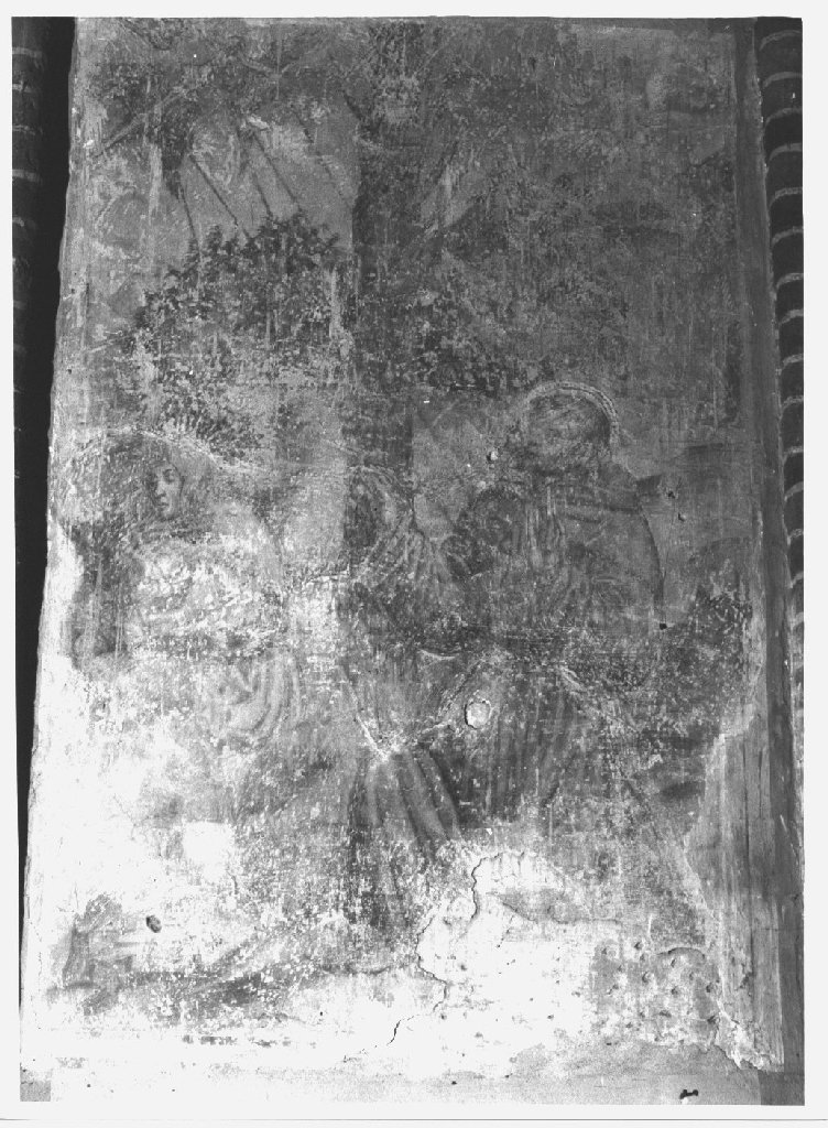 San Francesco d'Assisi riceve le stimmate (dipinto) - ambito piacentino (seconda metà sec. XVI)