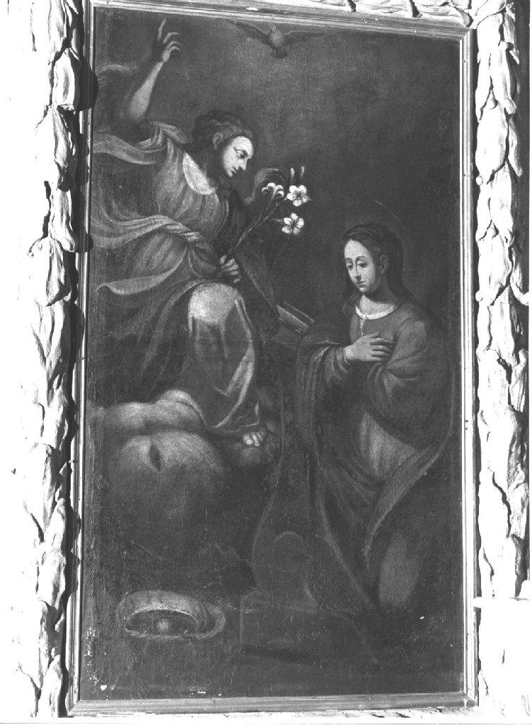 Annunciazione (dipinto) - ambito parmense-piacentino (prima metà sec. XVIII)