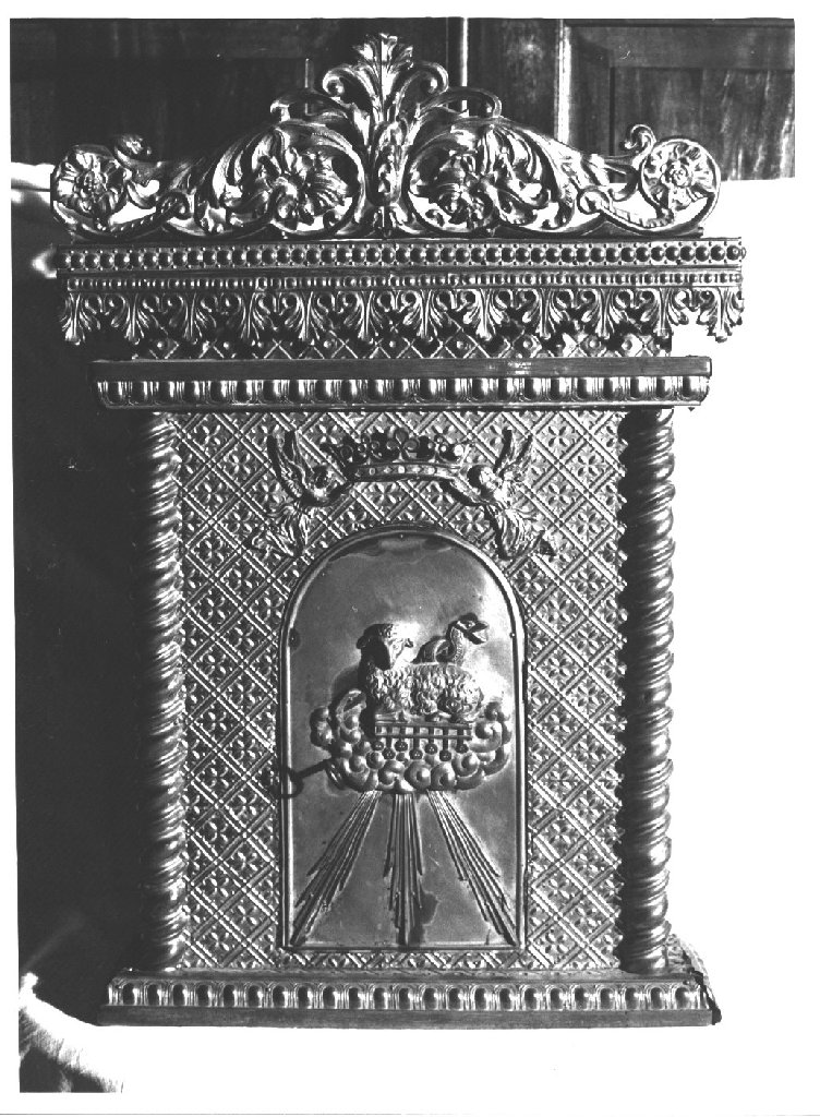 tabernacolo - ambito piacentino (ultimo quarto sec. XIX)